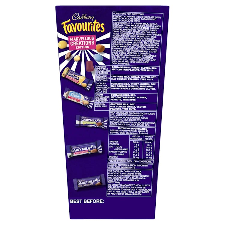 Cadbury Marvellous Creations Favourites Box