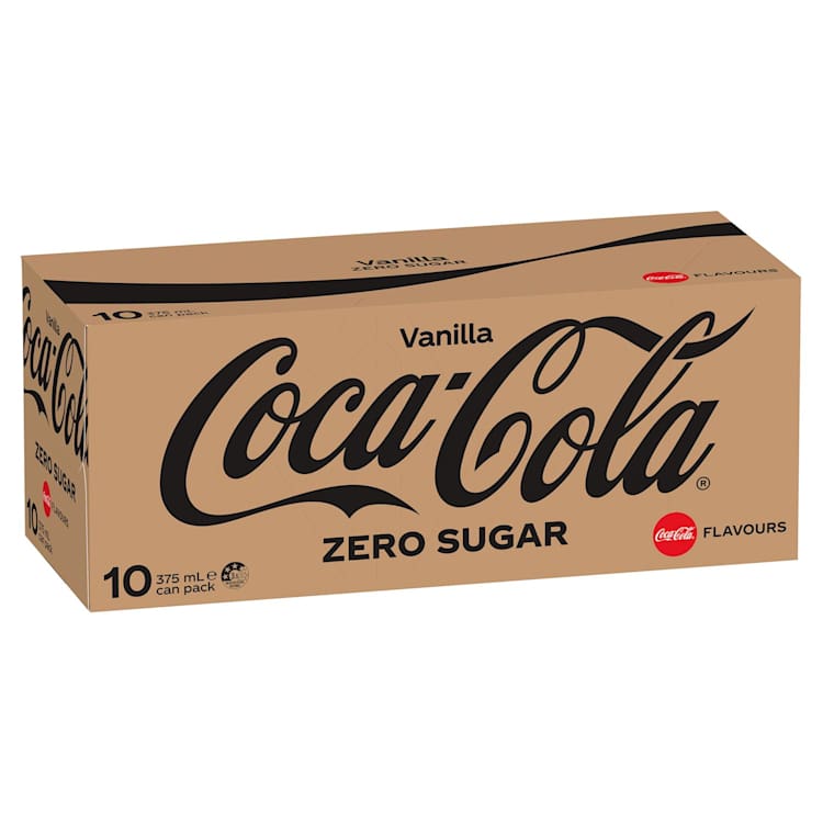 Coca-Cola Zero Sugar Vanilla Cans