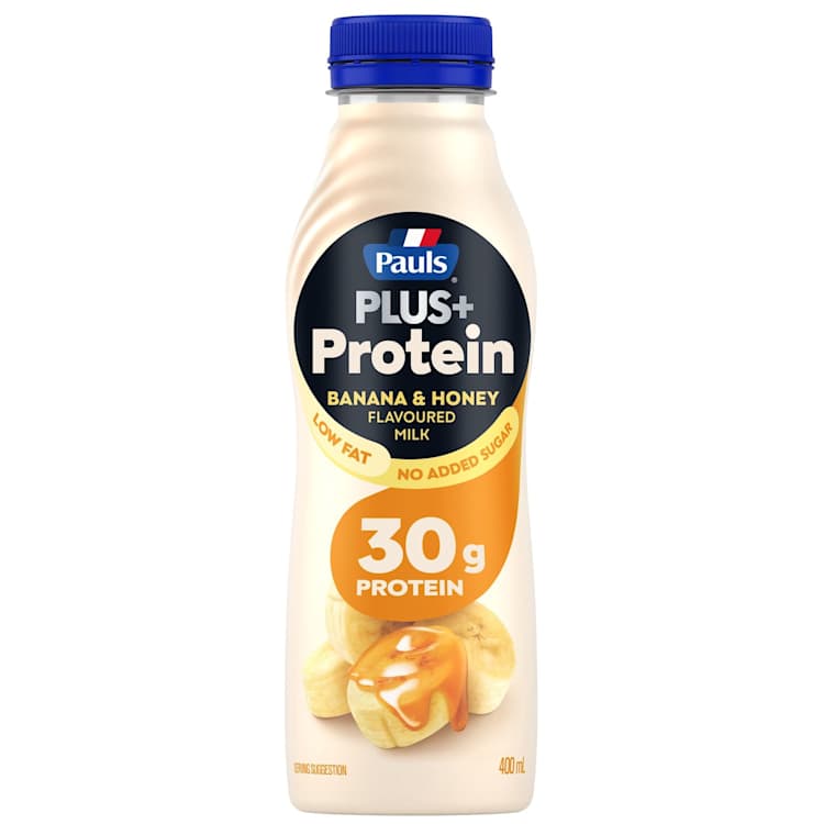 Pauls Plus Banana Honey Flavoured Milk