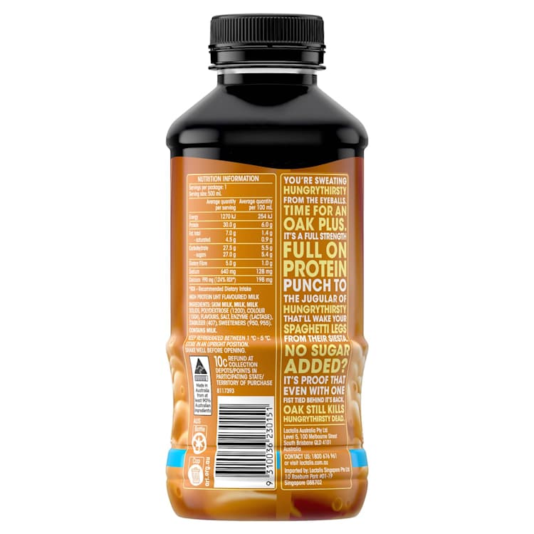 Oak Plus Salted Caramel Flavoured Milk