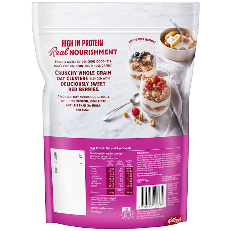 Kellogg's High Protein Granola Forest Berries 