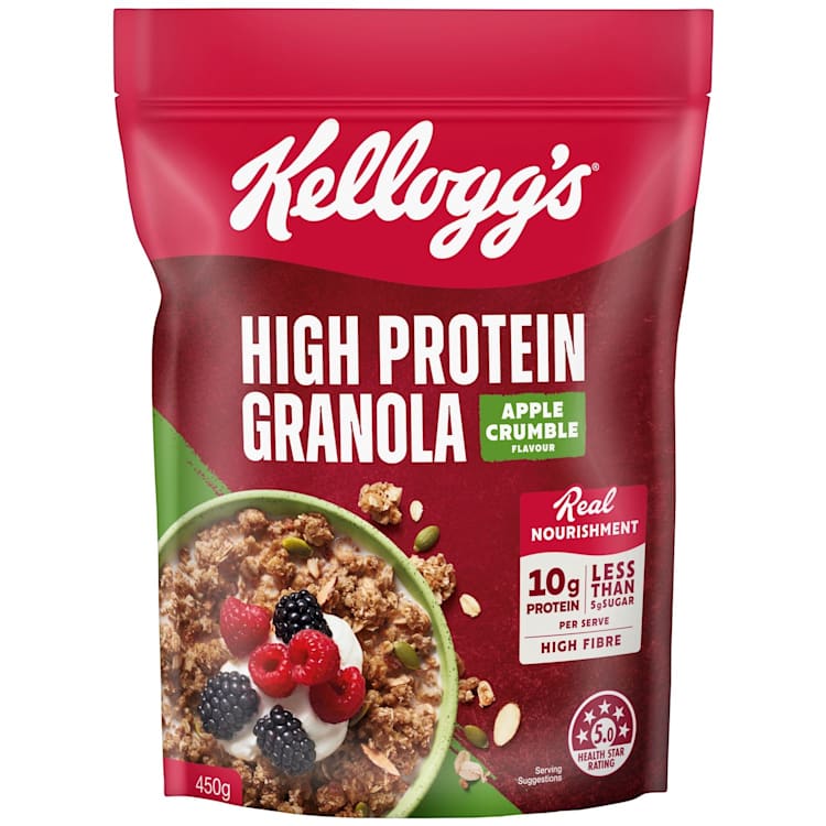 Kellogg's High Protein Granola Apple Crumble