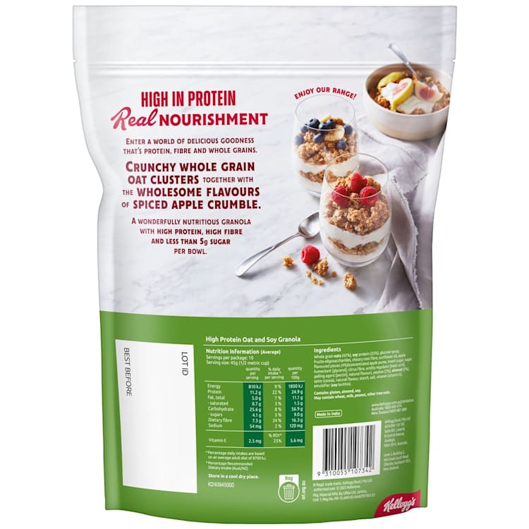 Kellogg's High Protein Granola Apple Crumble