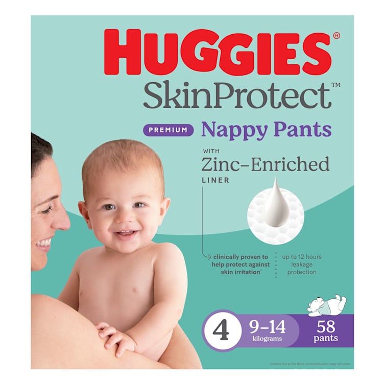 Huggies Skin Protect Nappy Pant Size 4 Large