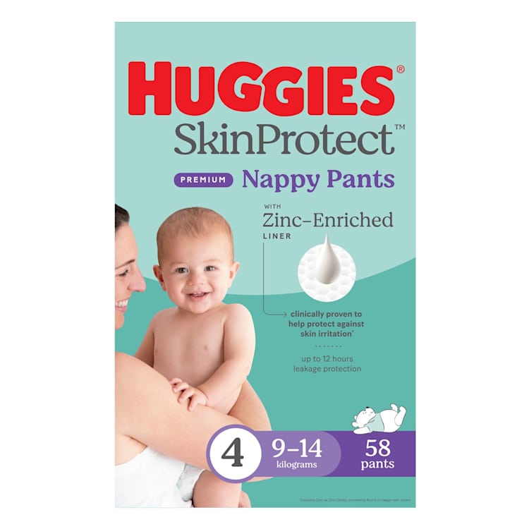 Huggies Skin Protect Nappy Pant Size 4 Large