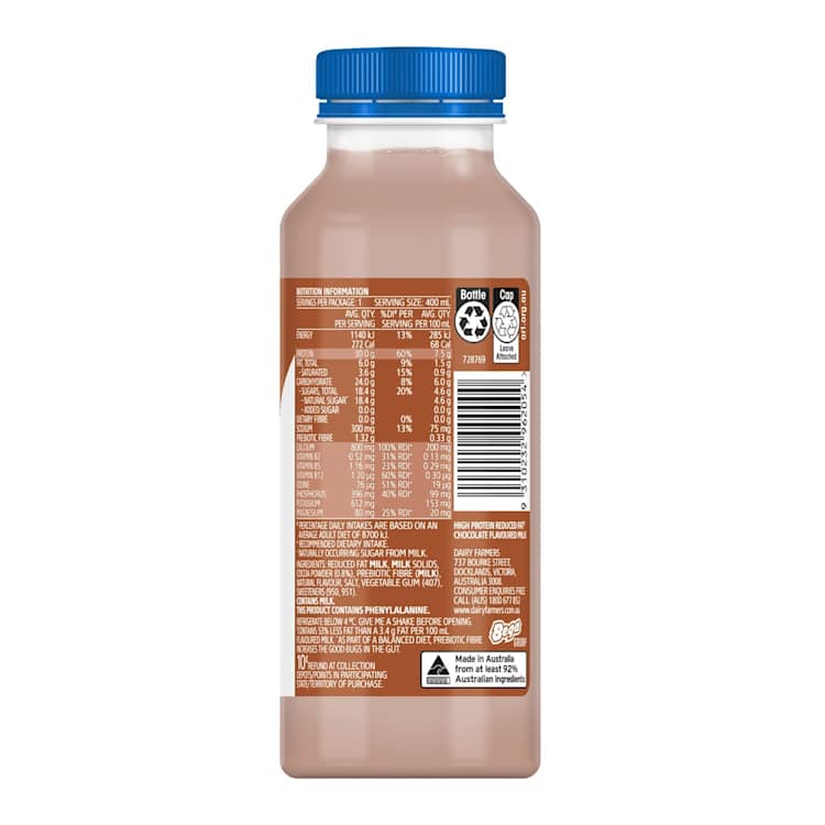 Dairy Farmers Protein Smoothie Chocolate