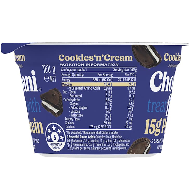 Chobani Fit High Protein Greek Yogurt Cookies & Cream
