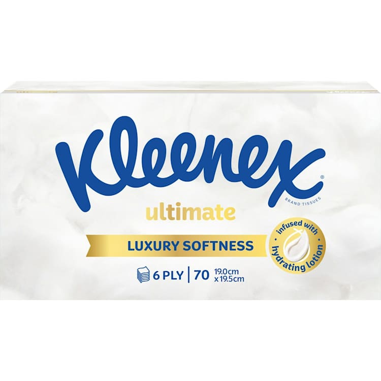 Kleenex Ultimate 6ply Tissues