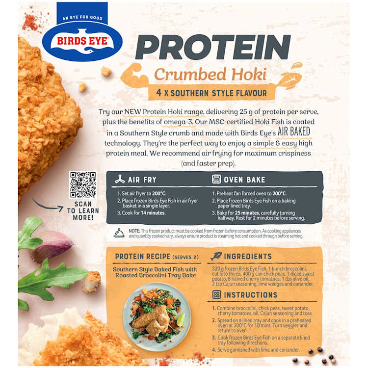 Birds Eye Protein Fillets Southern Style 