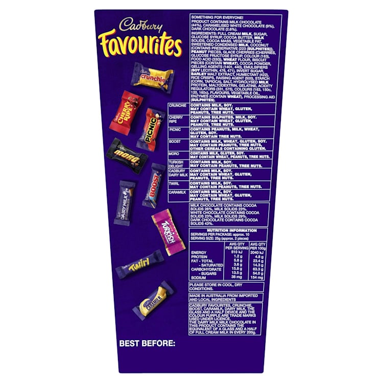 Cadbury Favourites 2025