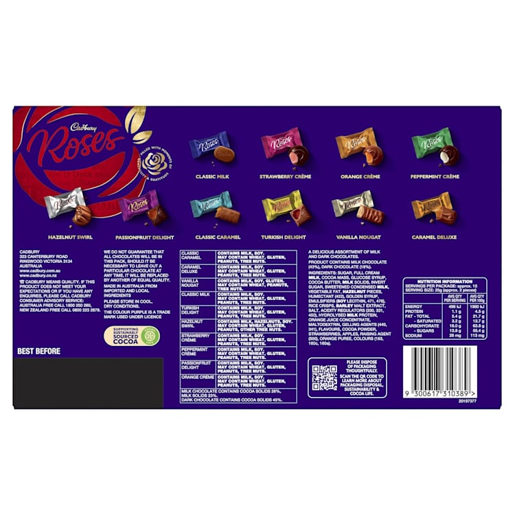 Cadbury Roses Core 