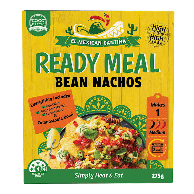Coco Earth Mexican Bean Nachos 