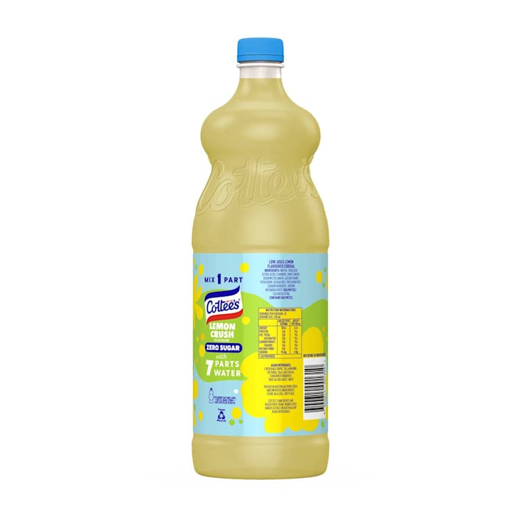 Cottee's Cordial Lemon Cordial 