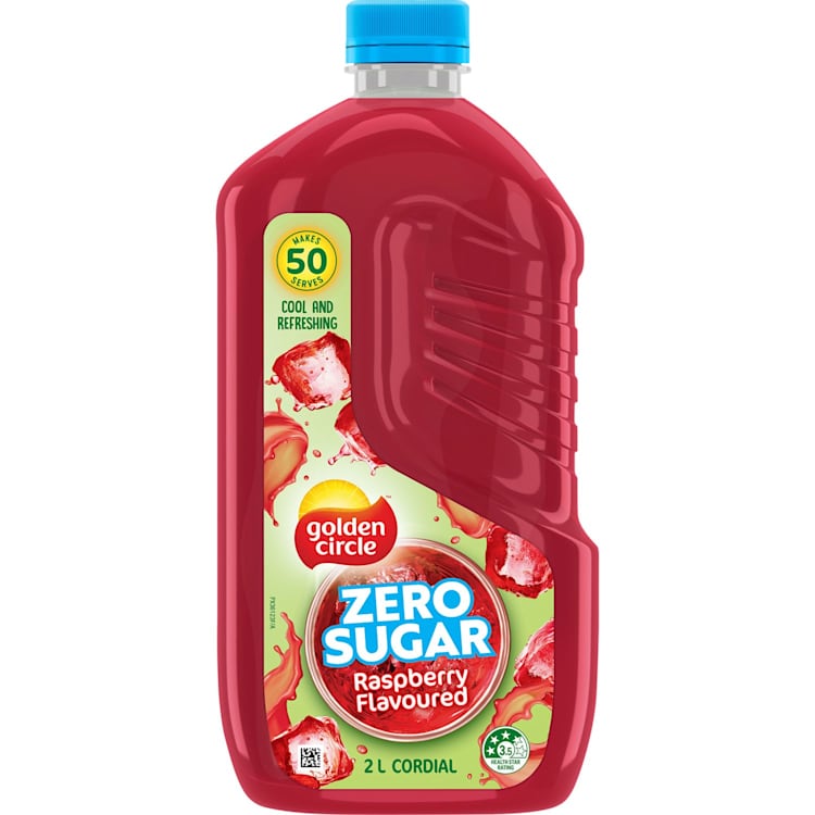 Golden Circle Zero Sugar Raspberry Flavoured Cordial