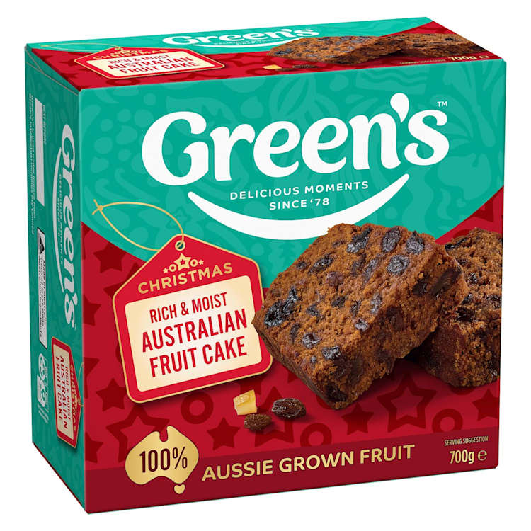Green's Aussie Fruit Boxed Rich Christmas Fruitcake