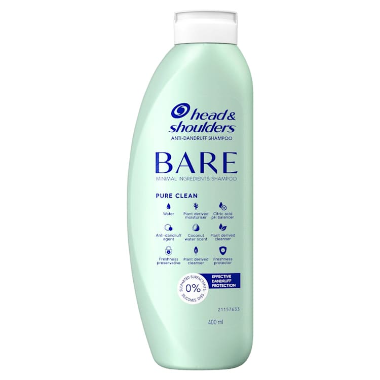 Head And Shoulders Bare Pure Clean Anti Dandruff Shampoo