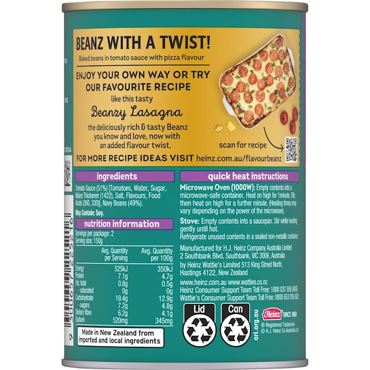 Heinz Baked Beanz Pizza 