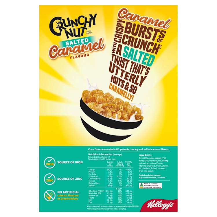 Kellogg's Crunchy Nut Salted Caramel 