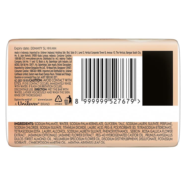 Lux Bar Soap Velvet Touch 