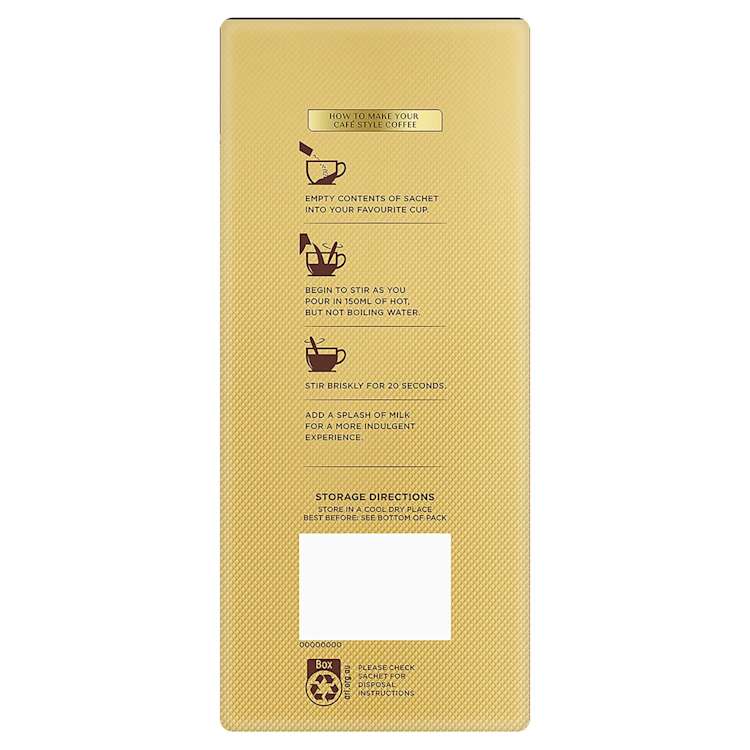 Moccona Double Shot Latte Sachets