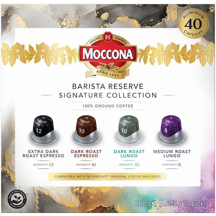 Moccona Barista Reserve Signature Collection Capsules 