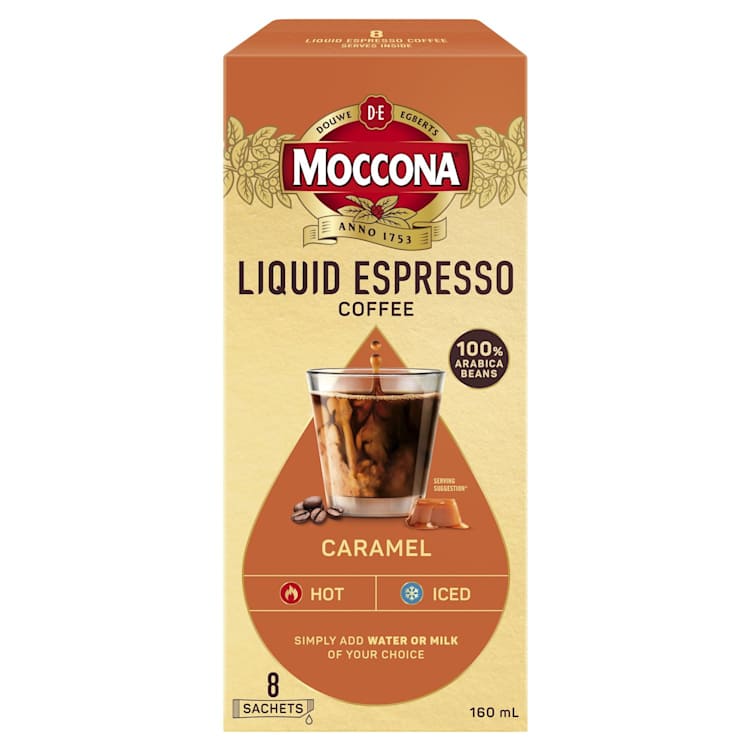 Moccona Liquid Espresso Caramel