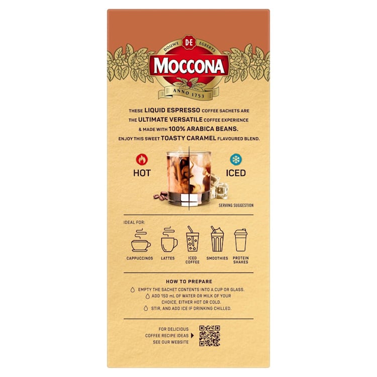 Moccona Liquid Espresso Caramel