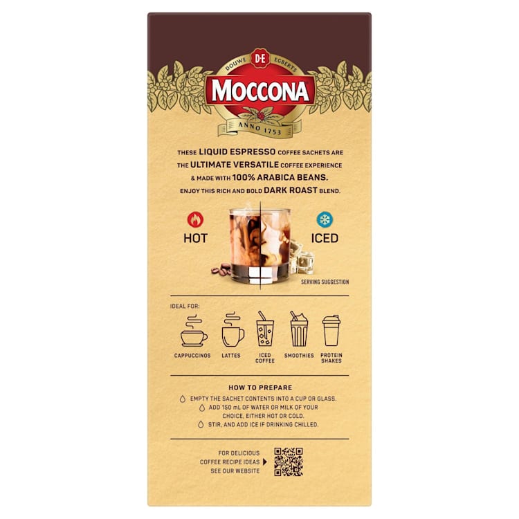 Moccona Liquid Espresso Dark Roast 