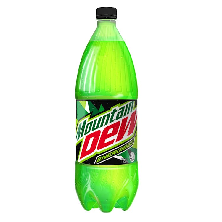 Mountain Dew Citrus Energised Soft Drink 