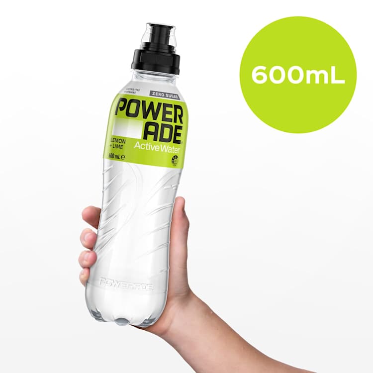 Powerade Active Water Water Lemon Lime