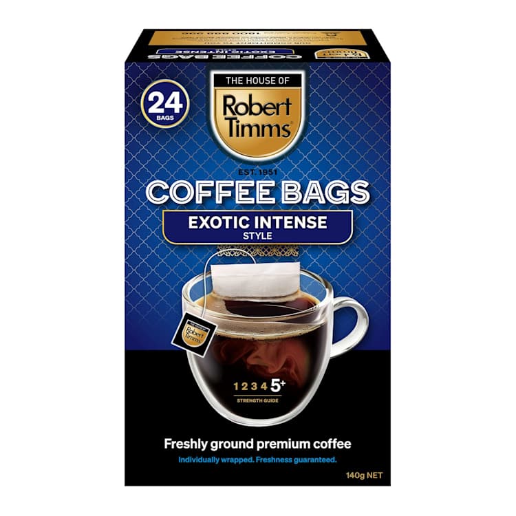 Robert Timms Coffee Bags Intense 