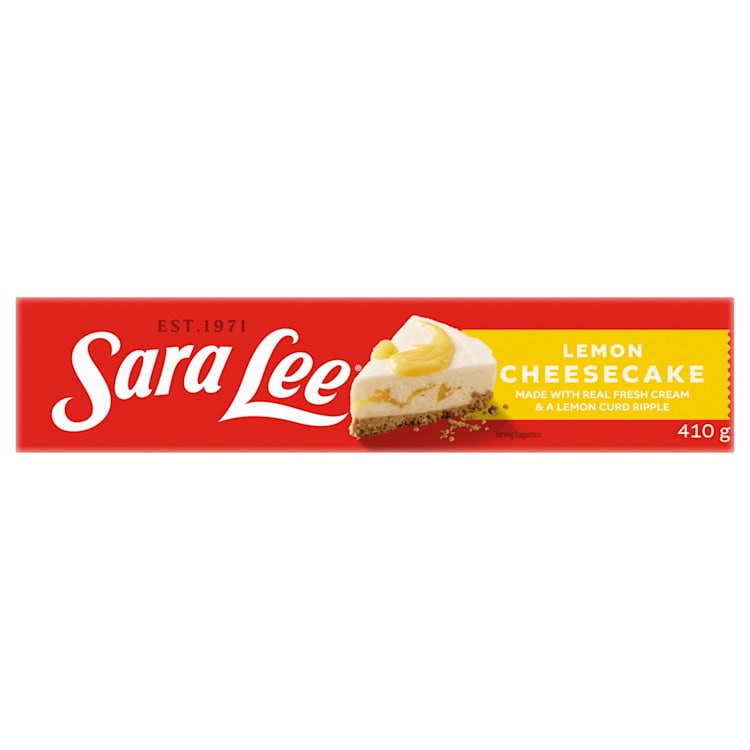Sara Lee Cheesecake Lemon 