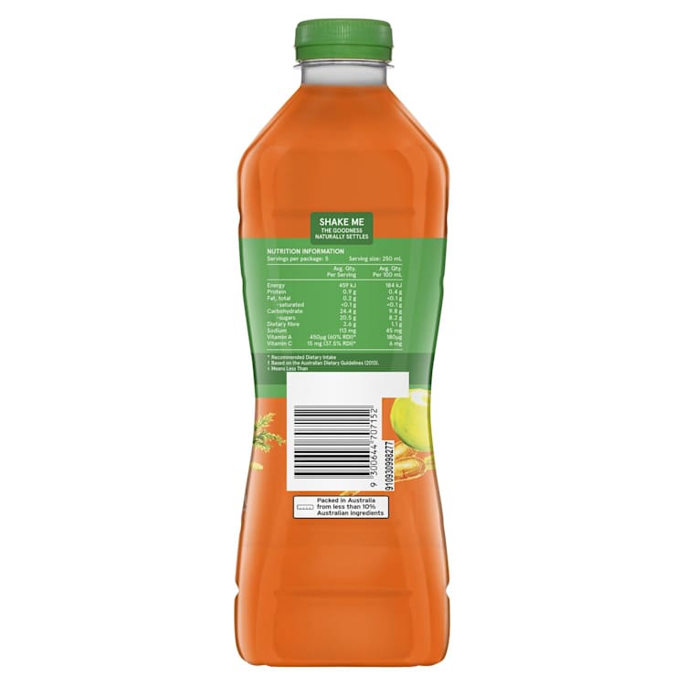 V8 Power Blends Juice Apple Carrot Ginger