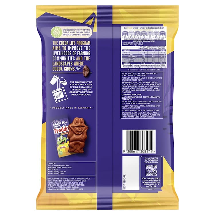 Cadbury Freddo Crunchie Sharepack