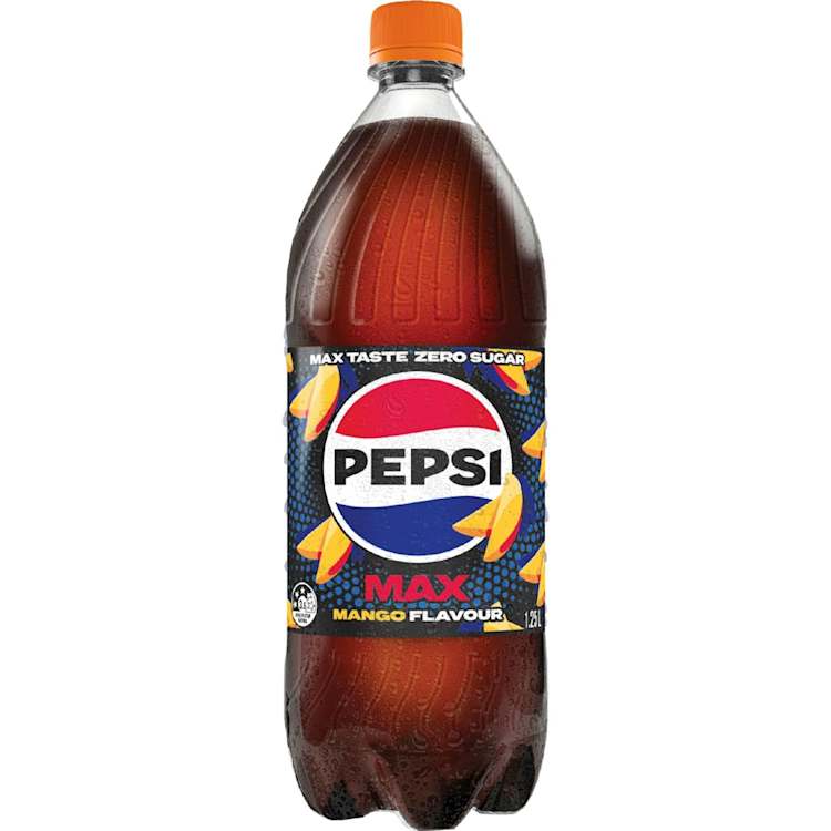 Pepsi Max Mango Cola Soft Drink