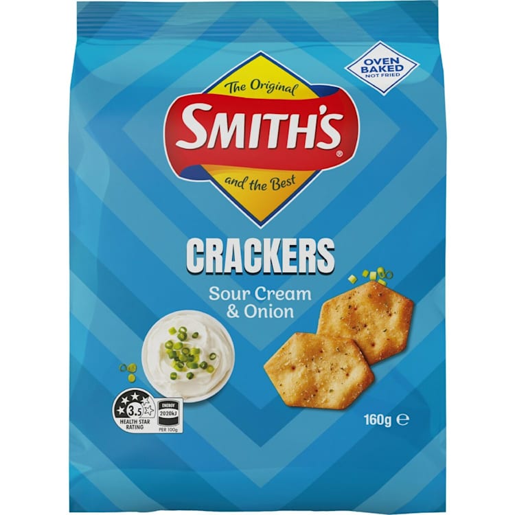 Smith's Crackers Sour Cream And Onion