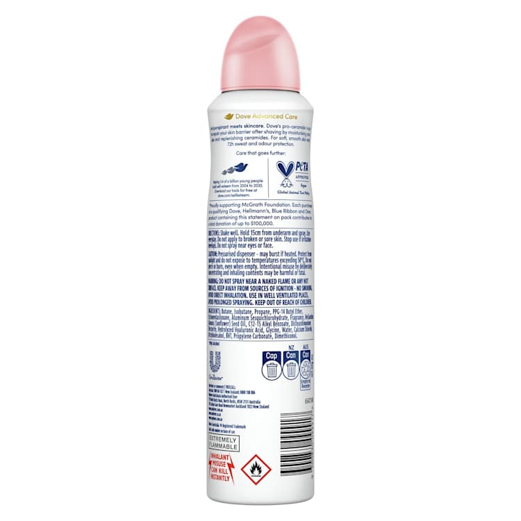 Dove Advanced Care Antiperspirant Apple And White Tea McGrath