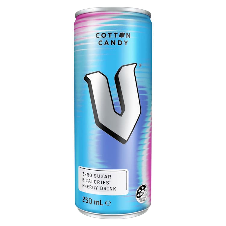 V Energy Drink Cotton Candy Zero Sugar 