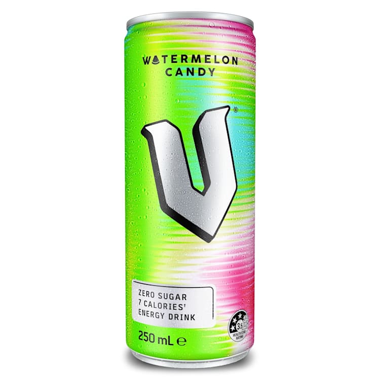 V Energy Drink Watermelon Candy Zero Sugar 