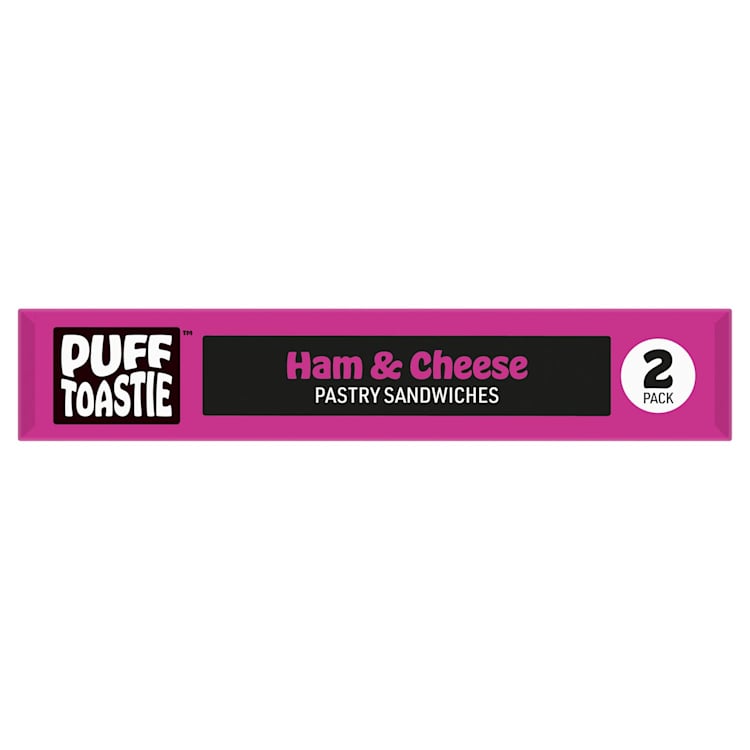 Borg's Puff Toastie Ham & Cheese