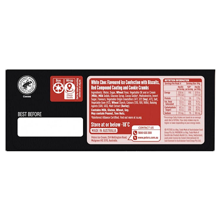 Peters Maxibon S.T. Ice Cream