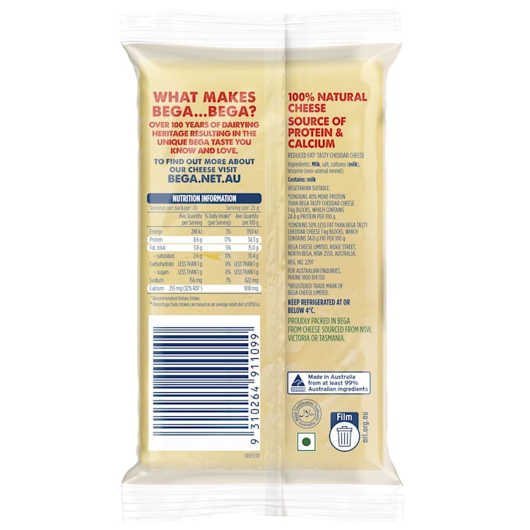 Bega Cheese So Light Block