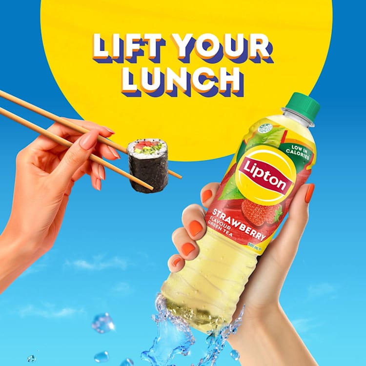 Lipton Ice Tea Strawberry Green Iced Tea 