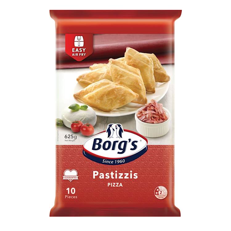 Borg's Pastizzi Pizza Style 