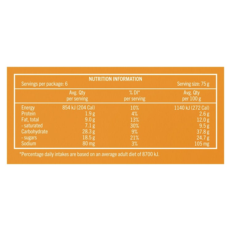 Cornetto Frozen Dessert Caramel 
