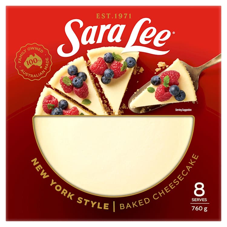 Sara Lee Baked Cheesecake New York 