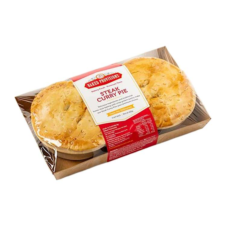 Baked Provisions Steak Curry Pie