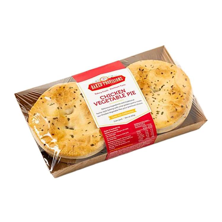 Baked Provisions Chicken & Vegetable Pie