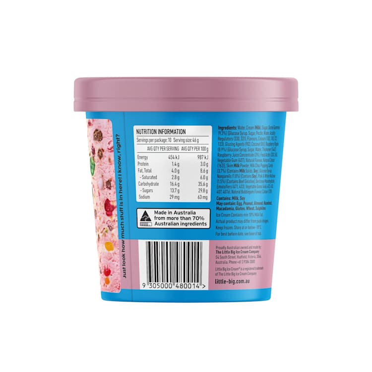 Little Big Buster Chunks Jawbreaker Ice Cream 