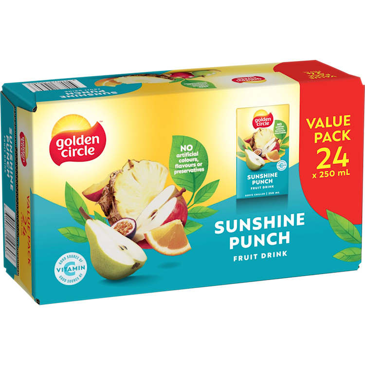 Golden Circle Sunshine Punch Fruit Drink 
